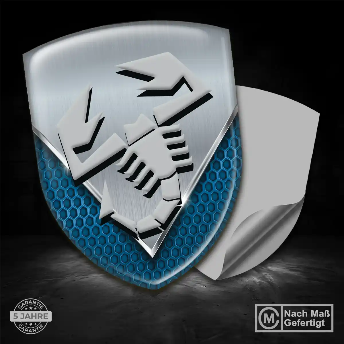 Abarth Aufkleber 3D Gel Emblem Auto Tuningfahrzeug