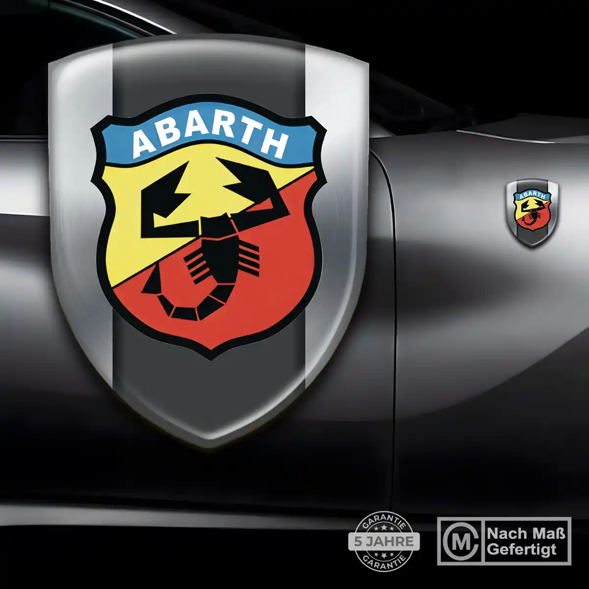 Abarth Aufkleber 3D Gel Emblem Exterieurdesign