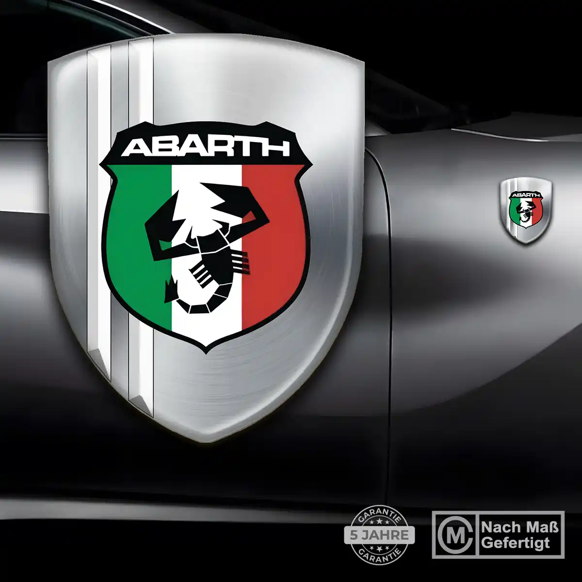Abarth Aufkleber 3D Gel Embleme Auto Exterieurdesign