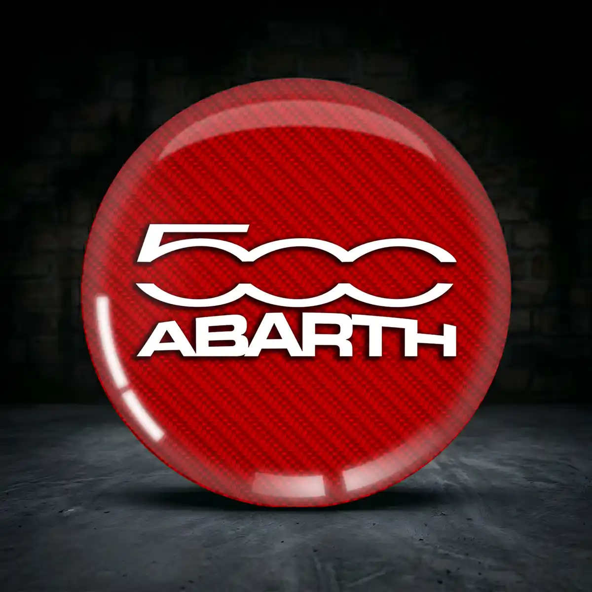 Abarth Aufkleber 3D Gel Premiumqualität