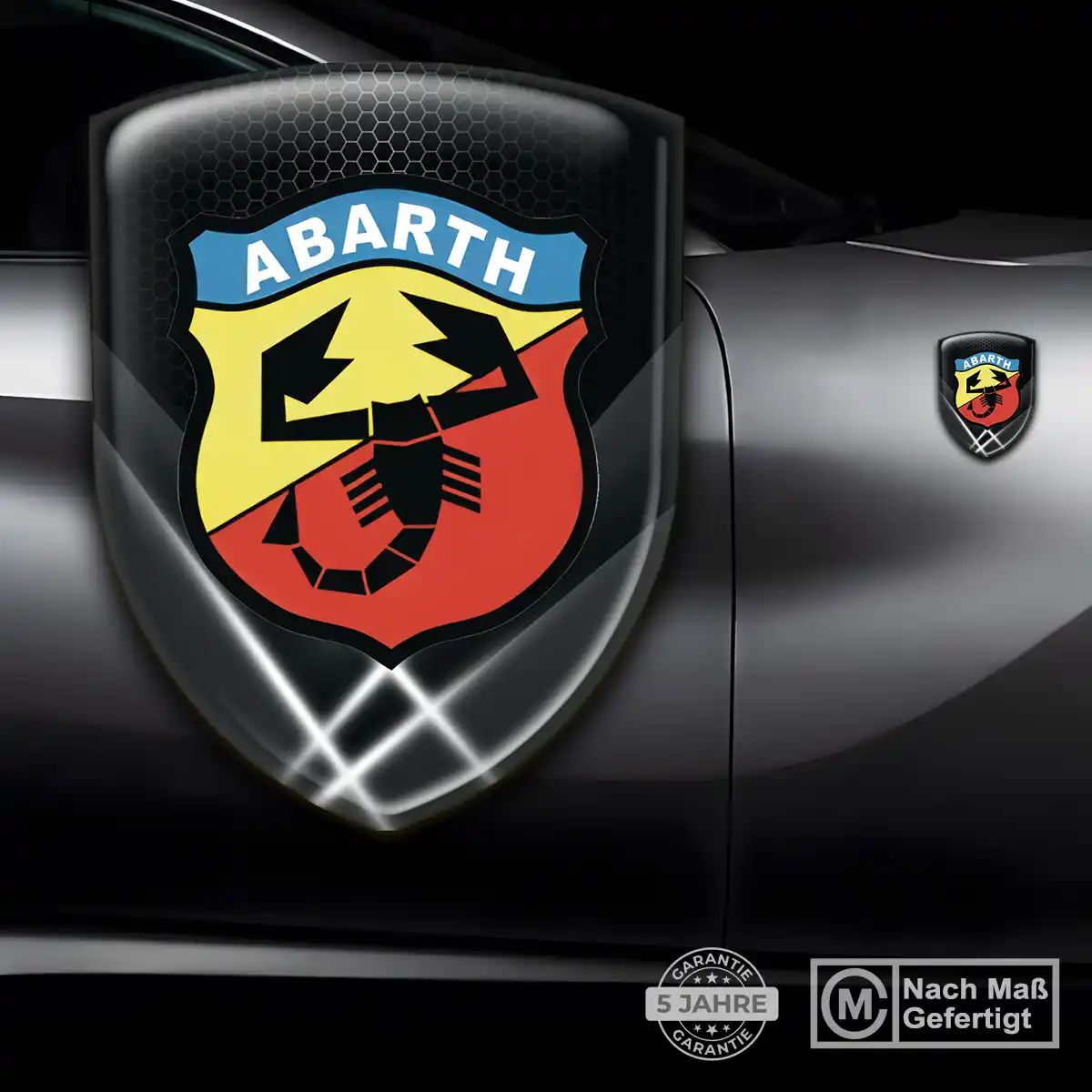 Abarth Aufkleber Auto Anspruchsvolles Design