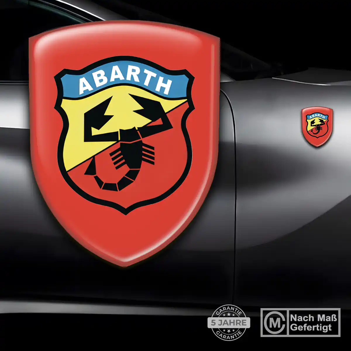 Abarth Aufkleber Auto Ausdrucksstarkes Design