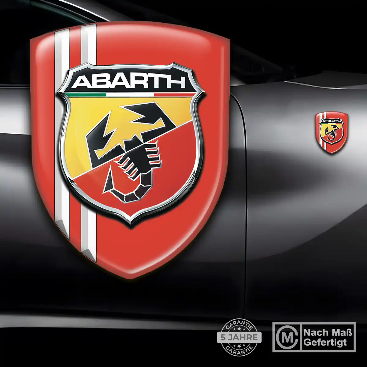 Abarth Aufkleber Auto Überzeugende Qualität