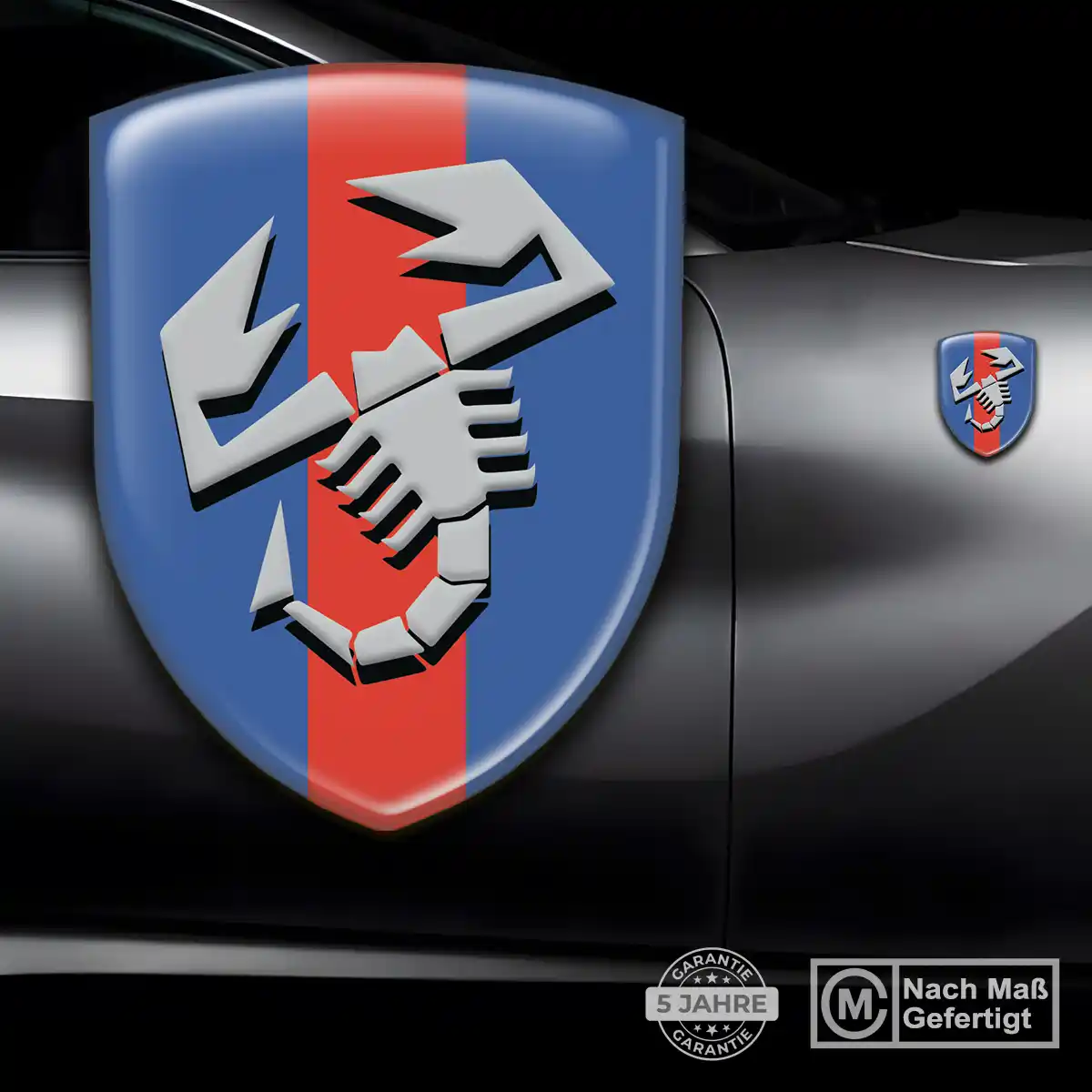 Abarth Aufkleber Auto Elegantes Design