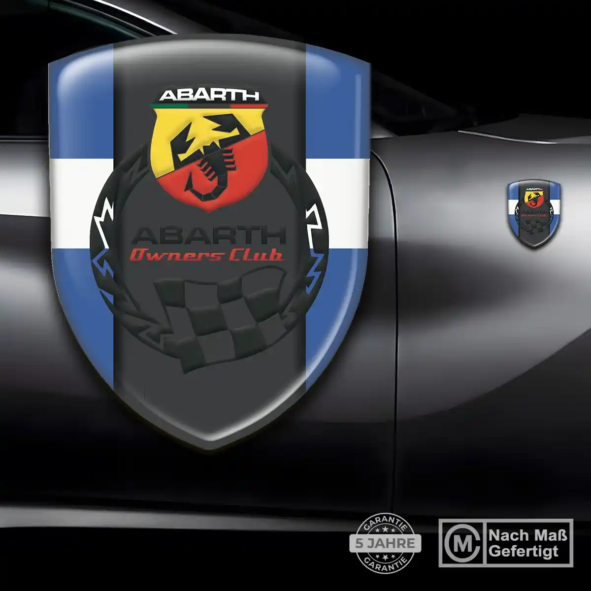 Abarth Aufkleber Auto Exterieurdesign