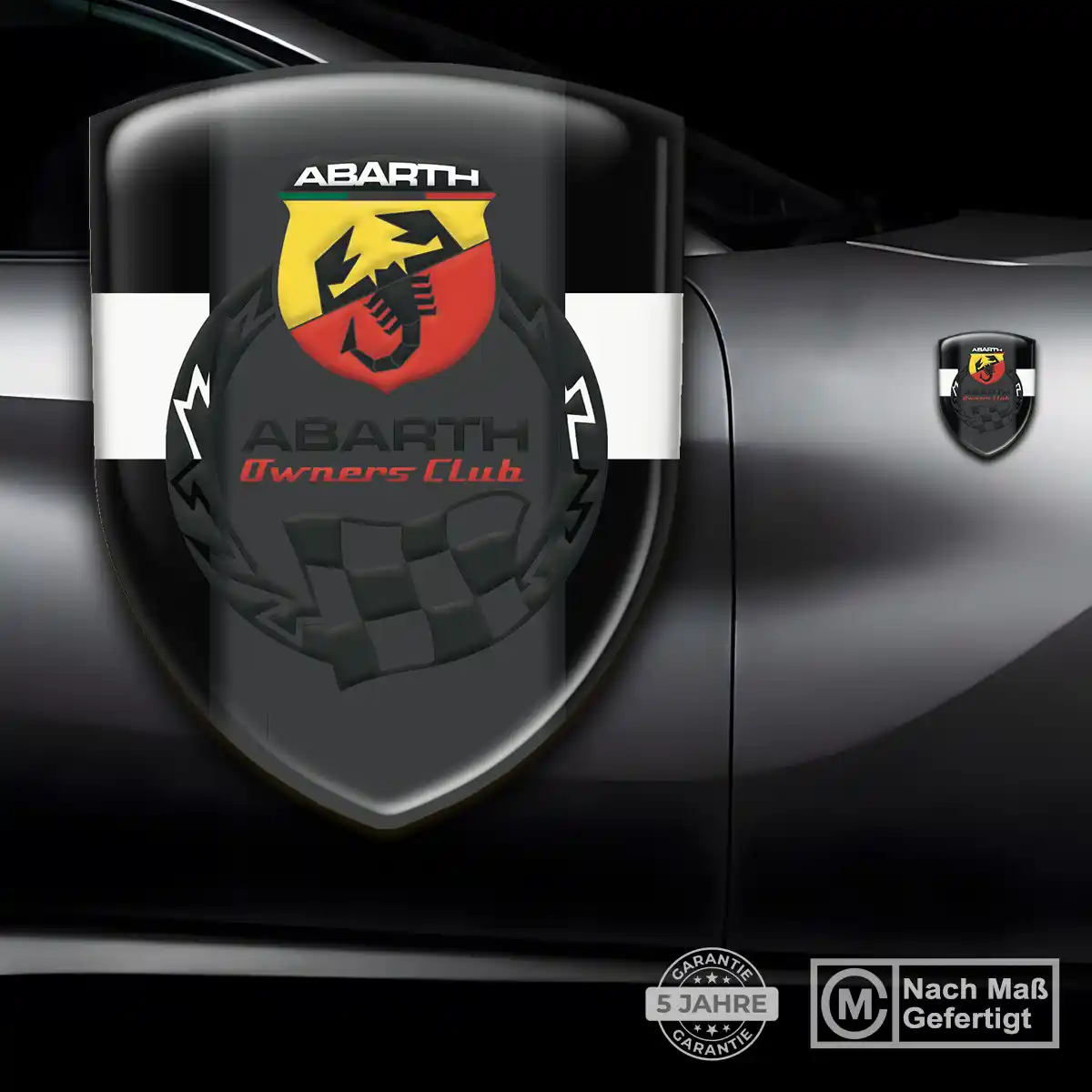 Abarth Aufkleber Auto Hohe Qualität
