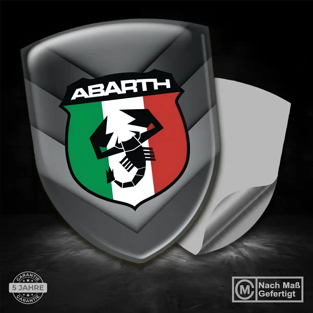Abarth Aufkleber Auto Interieurdesign