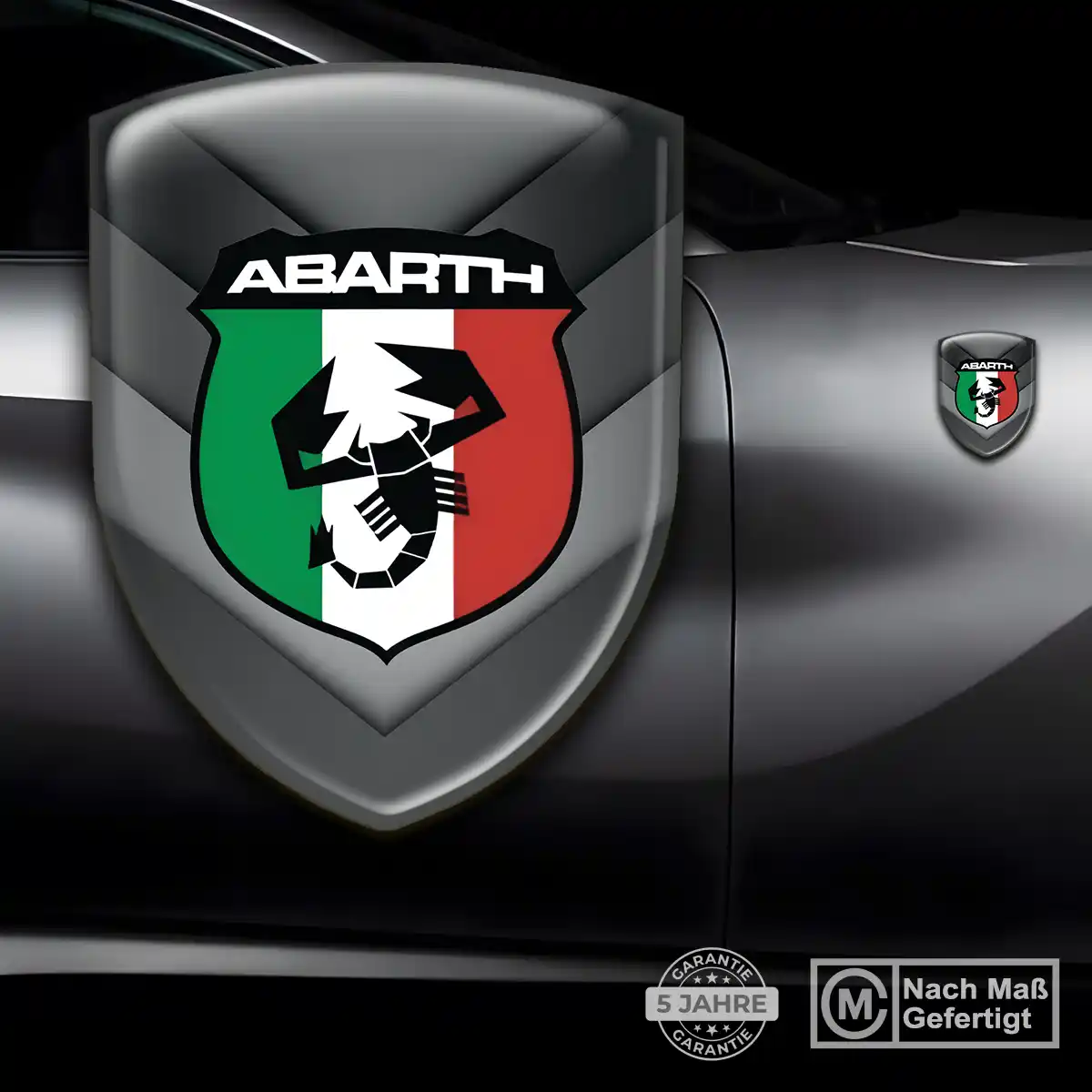 Abarth Aufkleber Auto Interieurdesign