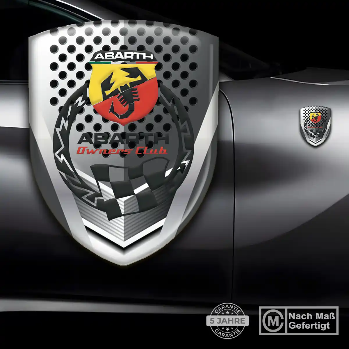 Abarth Aufkleber Auto Limitierte Auflage