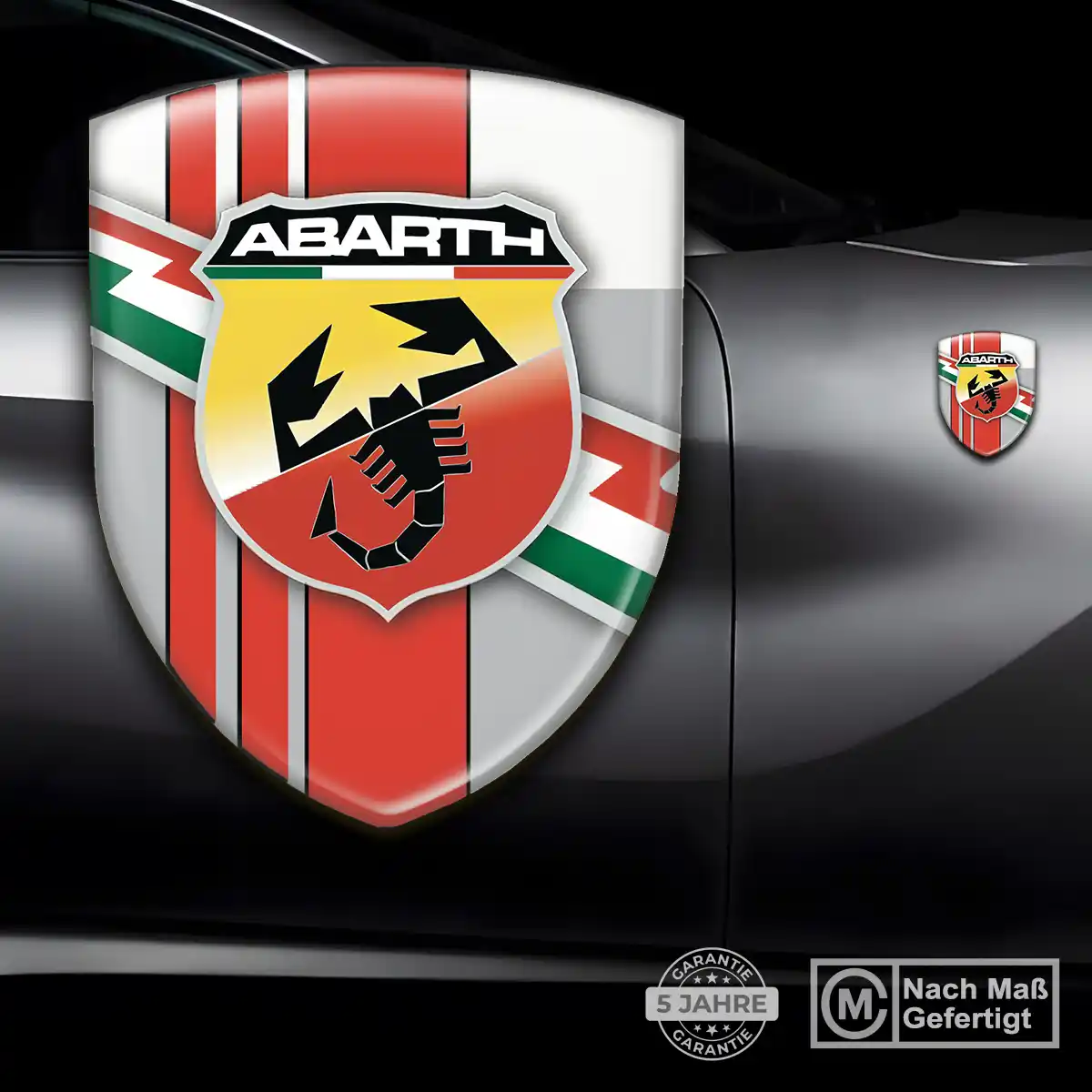 Abarth Aufkleber Auto Premiumqualität