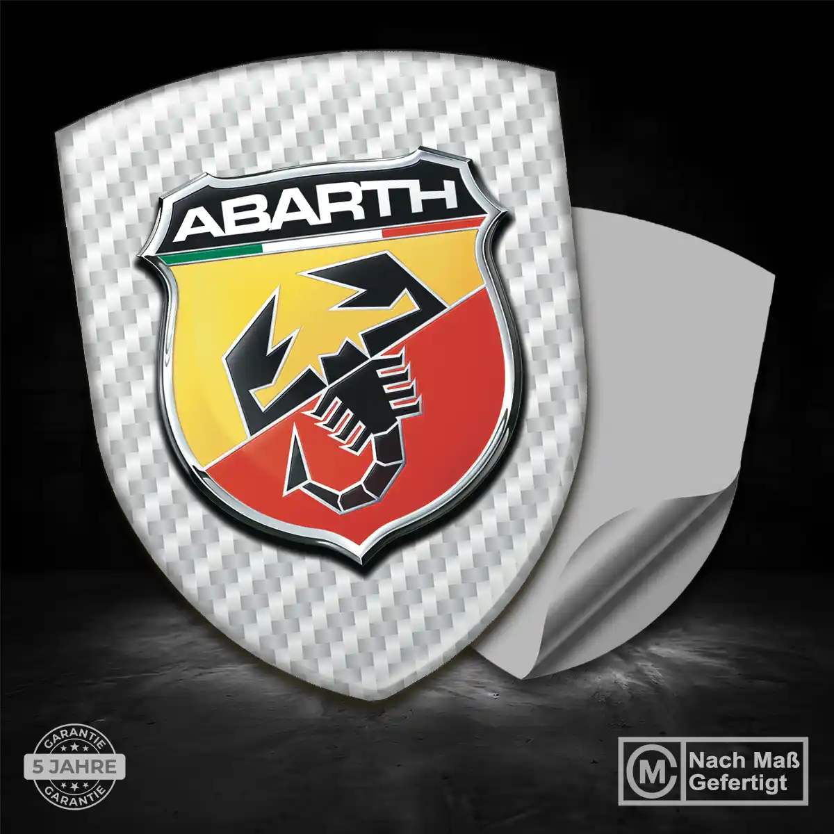 Abarth Aufkleber Überzeugende Qualität