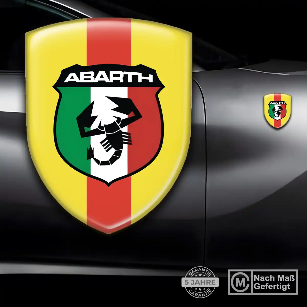 Abarth Aufkleber Edles Design