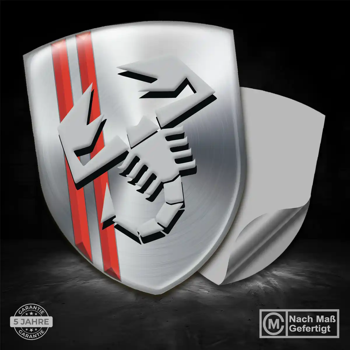 Abarth Aufkleber Emblem Auto Anspruchsvolles Design