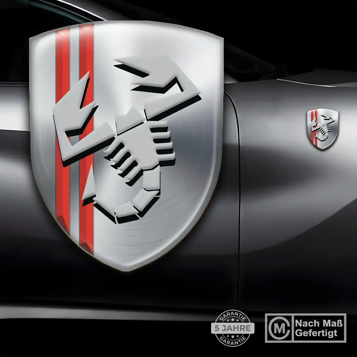 Abarth Aufkleber Emblem Auto Anspruchsvolles Design