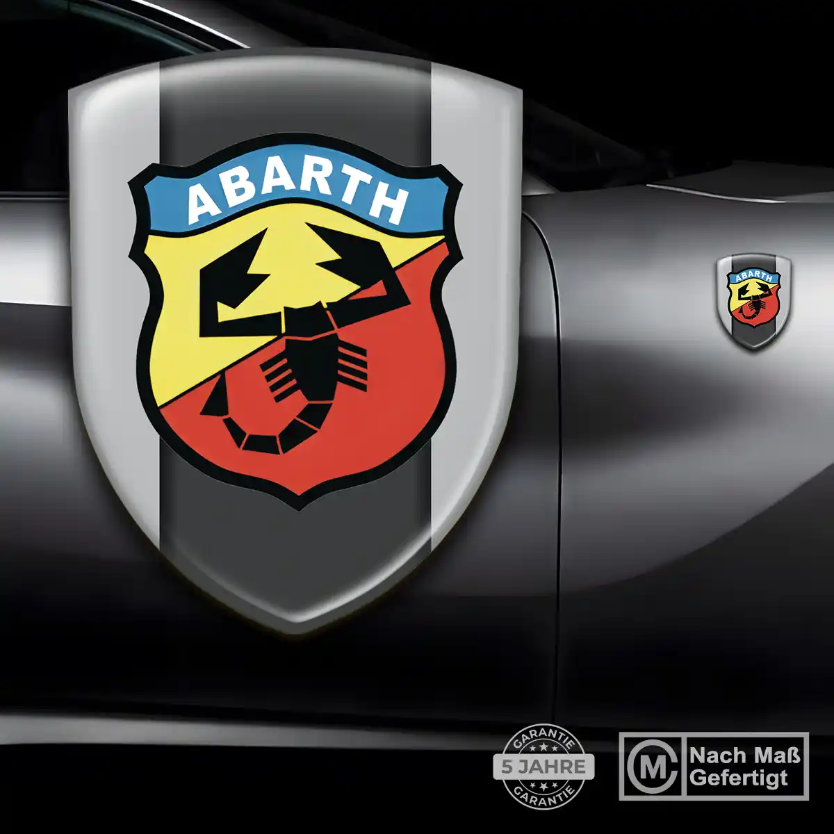 Abarth Aufkleber Emblem Auto Edles Design