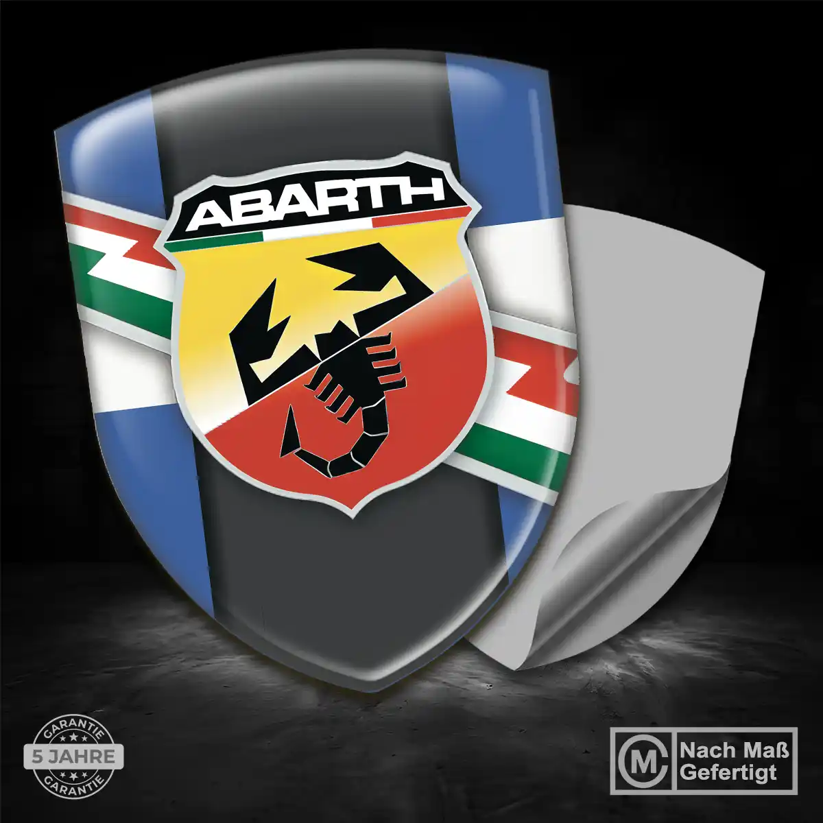 Abarth Aufkleber Emblem Auto Erstklassige Qualität