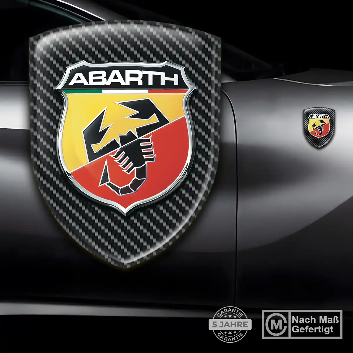 Abarth Aufkleber Emblem Auto Hohe Qualität