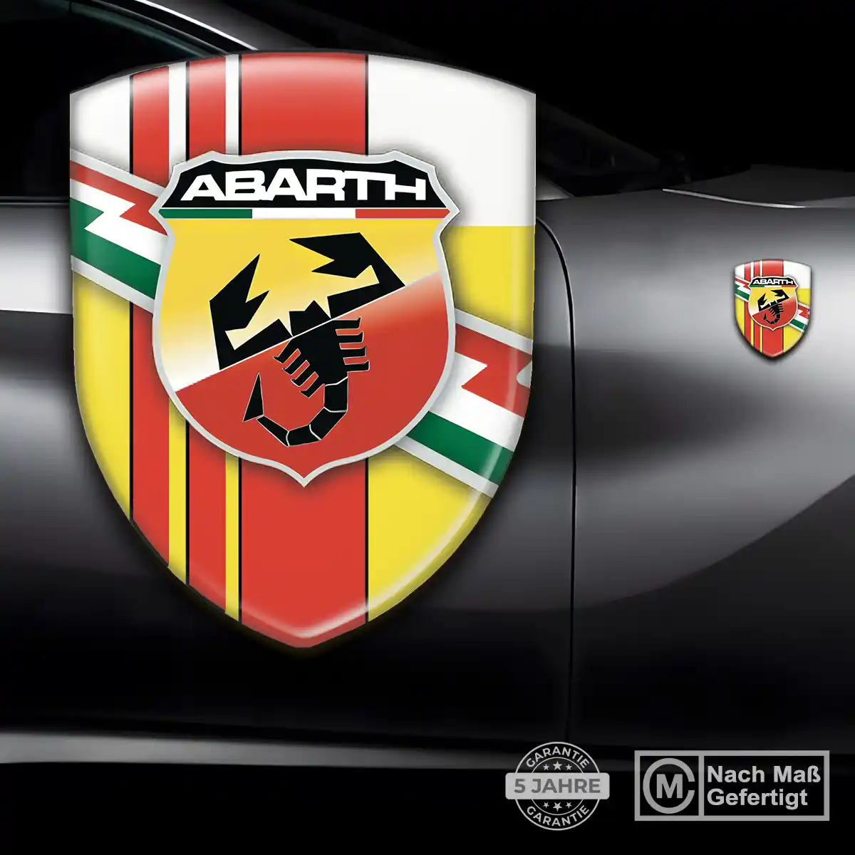 Abarth Aufkleber Emblem Auto Limitierte Auflage