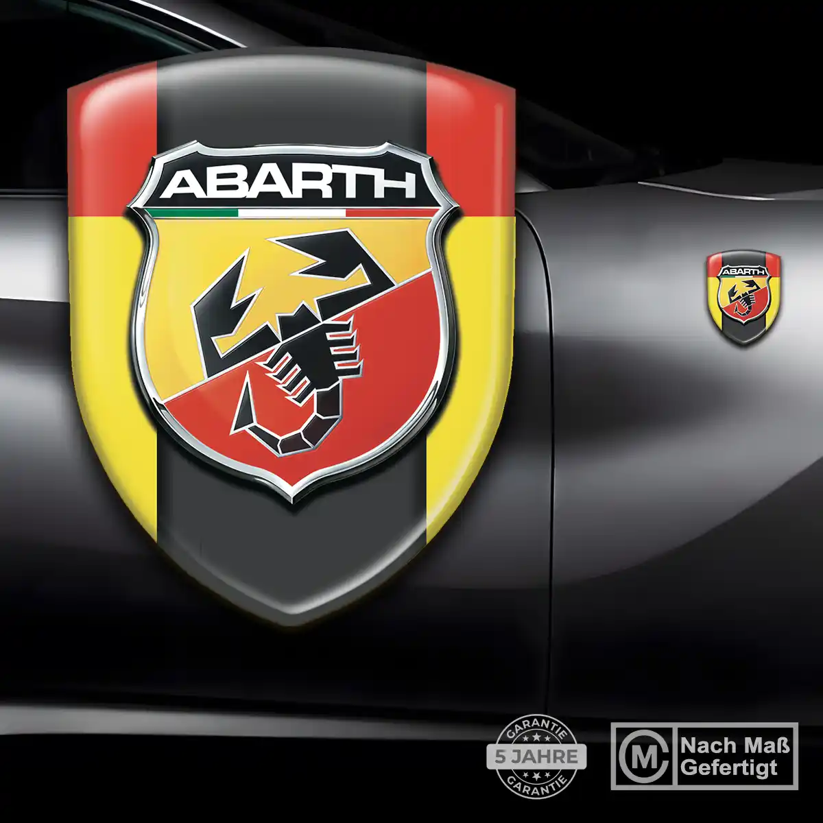 Abarth Aufkleber Emblem Auto Premiumqualität