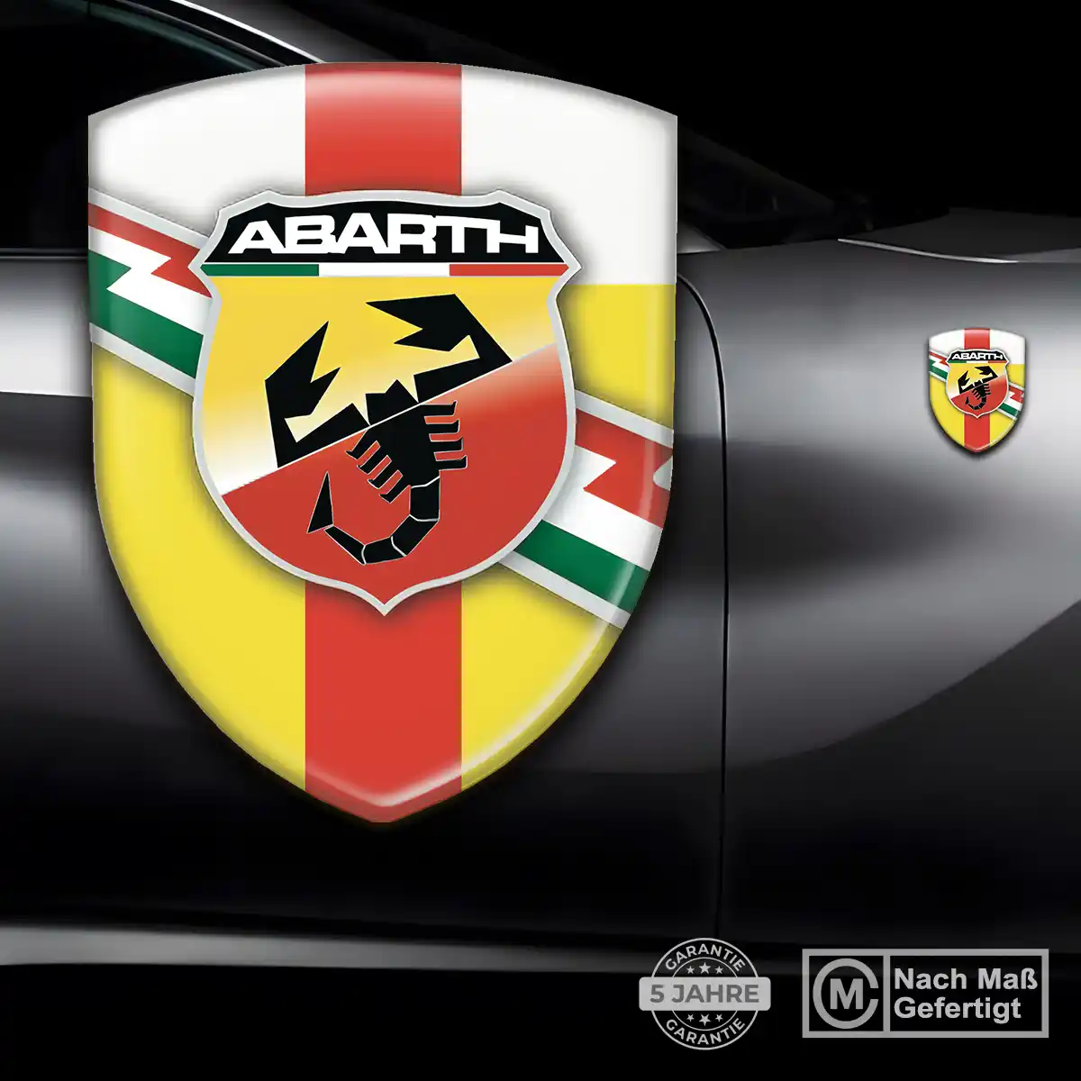 Abarth Aufkleber Emblem Auto Spitzenqualität