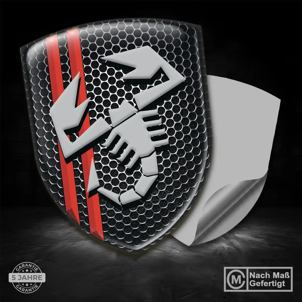 Abarth Aufkleber Emblem Edles Design