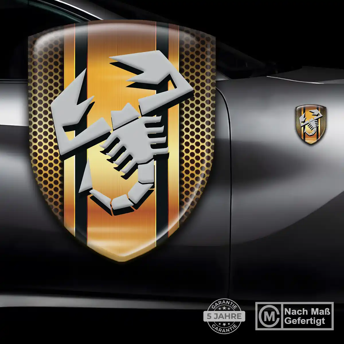 Abarth Aufkleber Emblem Exterieurdesign