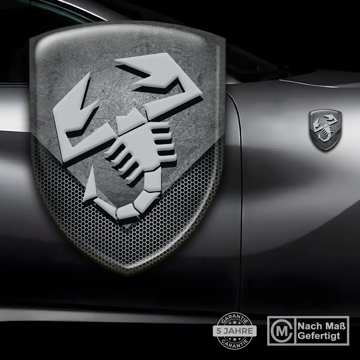 Abarth Aufkleber Emblem Modernes Design