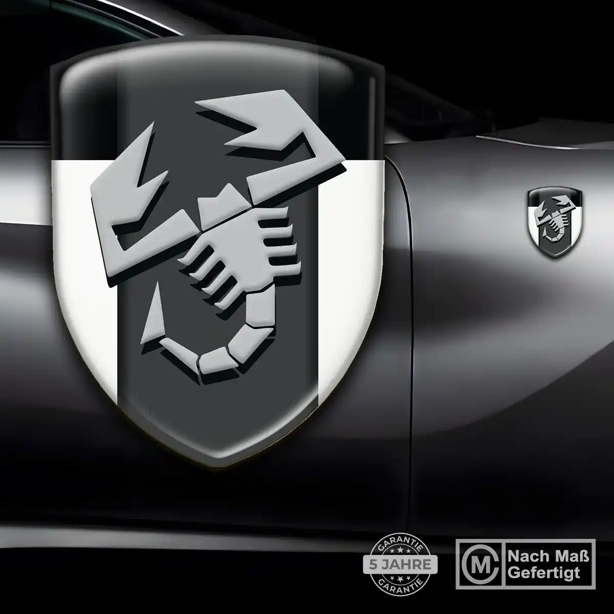 Abarth Aufkleber Emblem Spitzenqualität