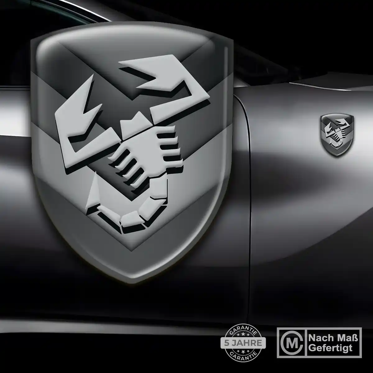 Abarth Aufkleber Emblem Wappen Edles Design