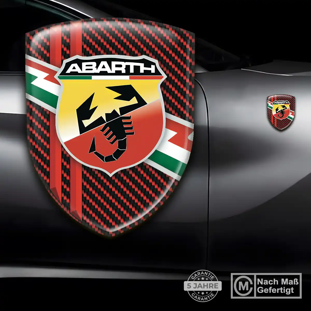Abarth Aufkleber Emblem Wappen Limitierte Auflage