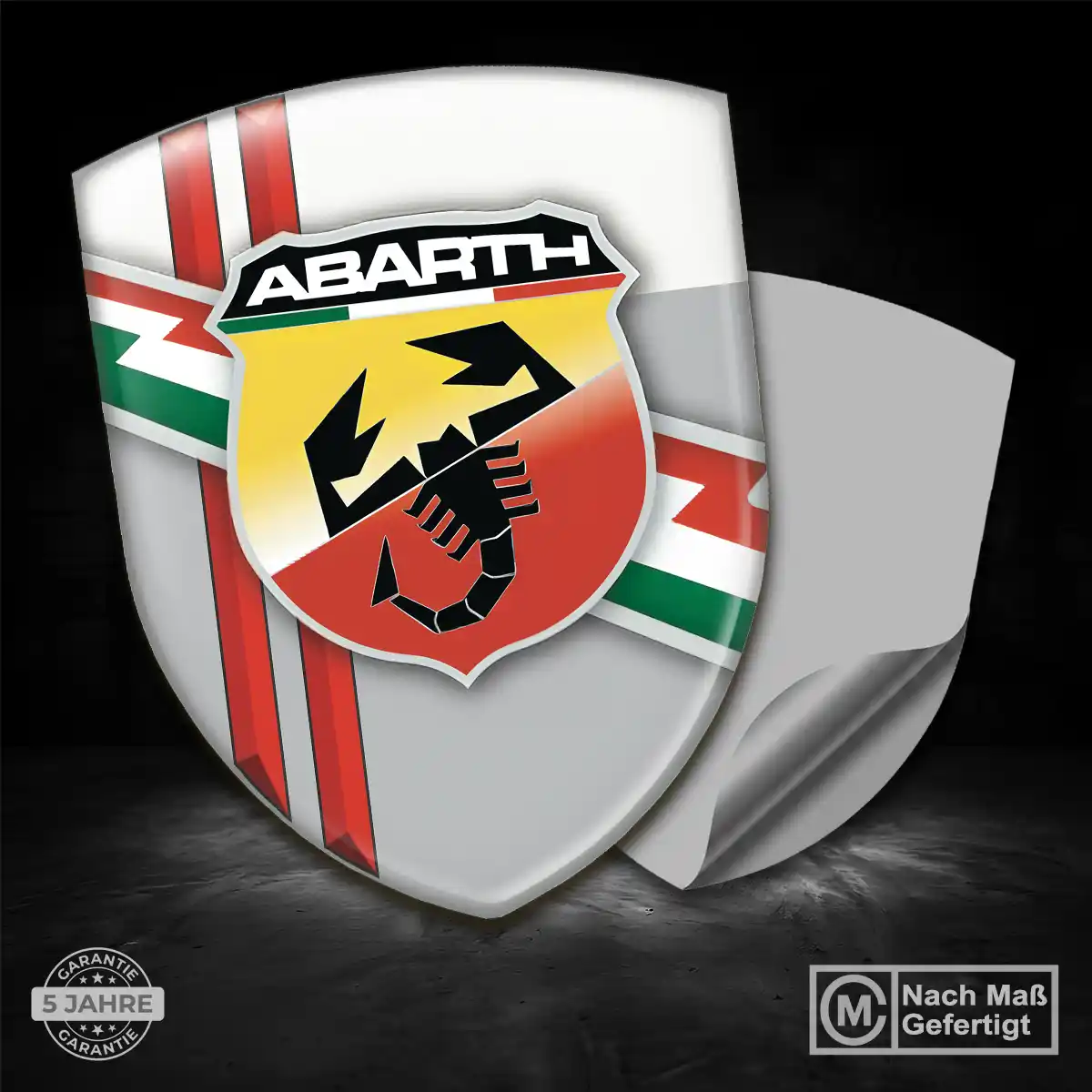 Abarth Aufkleber Emblem Wappen Modernes Design