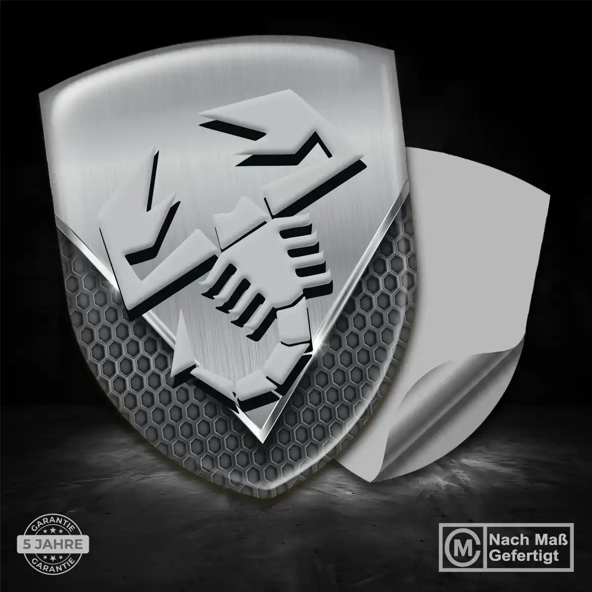 Abarth Aufkleber Emblem Wappen Premium-Edition