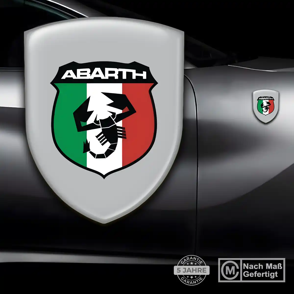 Abarth Aufkleber Emblem Wappen Spitzenqualität