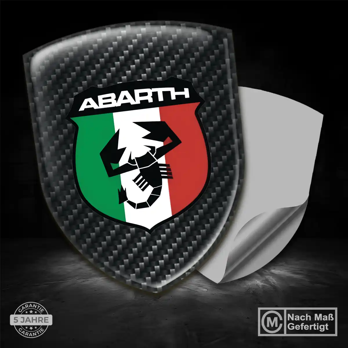 Abarth Aufkleber Emblem Wappen Tuningfahrzeug