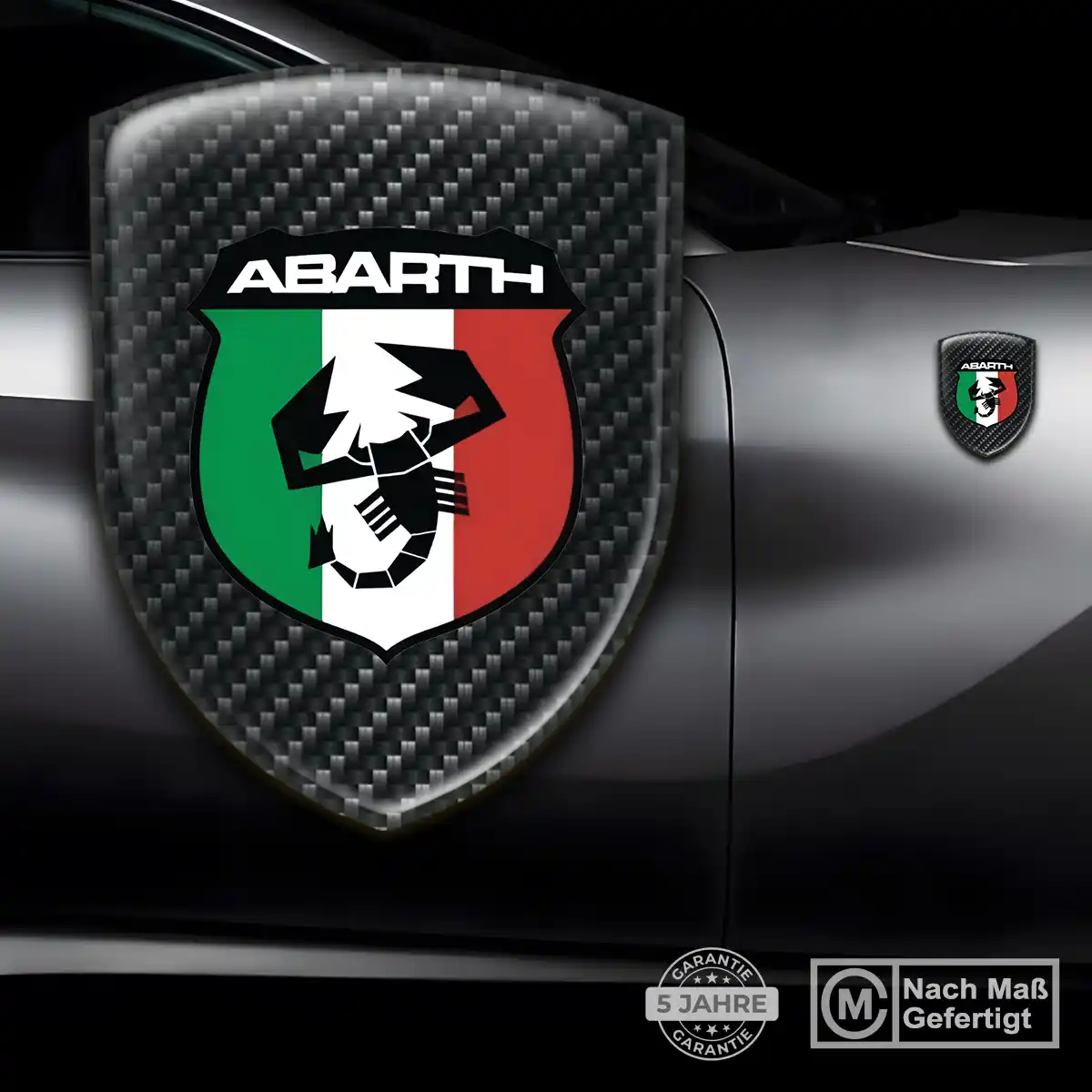 Abarth Aufkleber Emblem Wappen Tuningfahrzeug