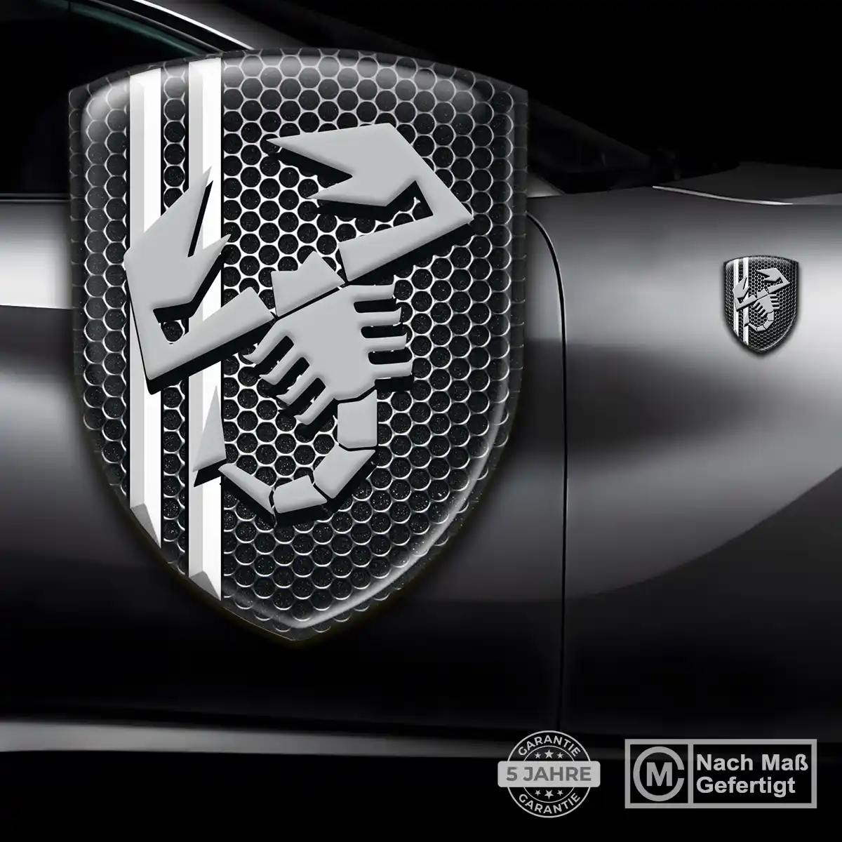 Abarth Aufkleber Embleme Silikon Modernes Design