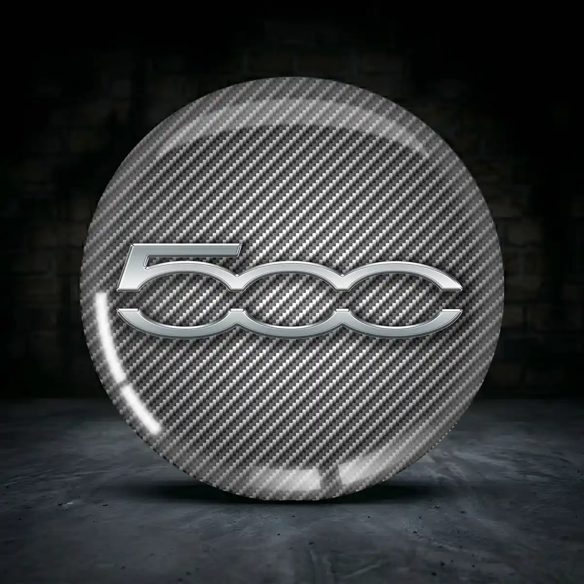 Abarth Aufkleber Epoxidharz Stilvolles Design
