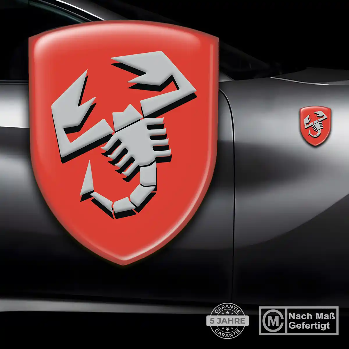 Abarth Aufkleber Exterieurdesign