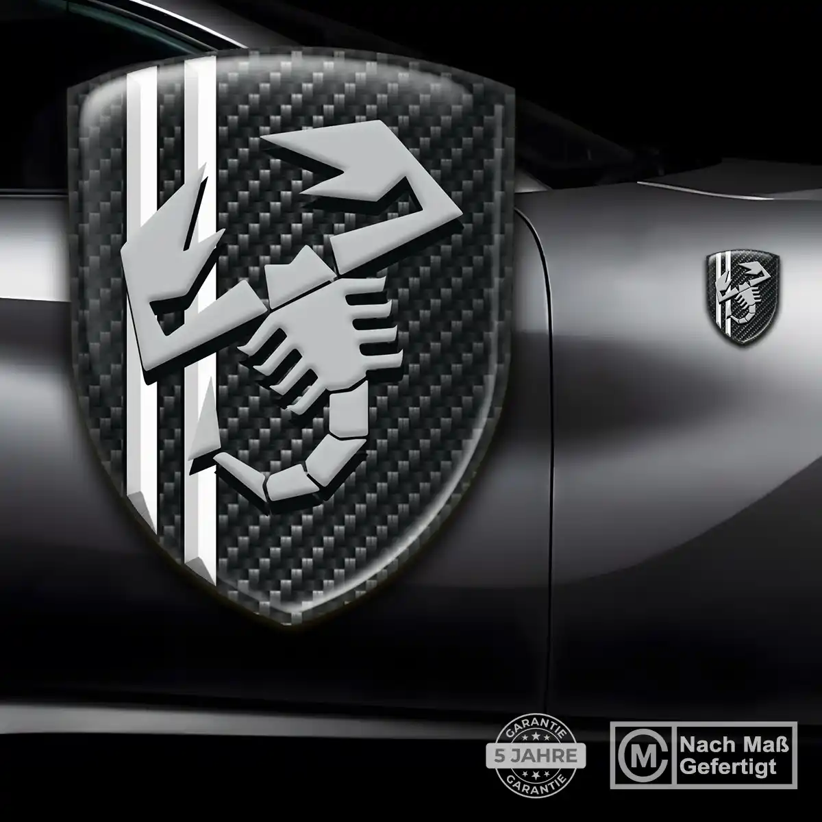 Abarth Aufkleber Modernes Design