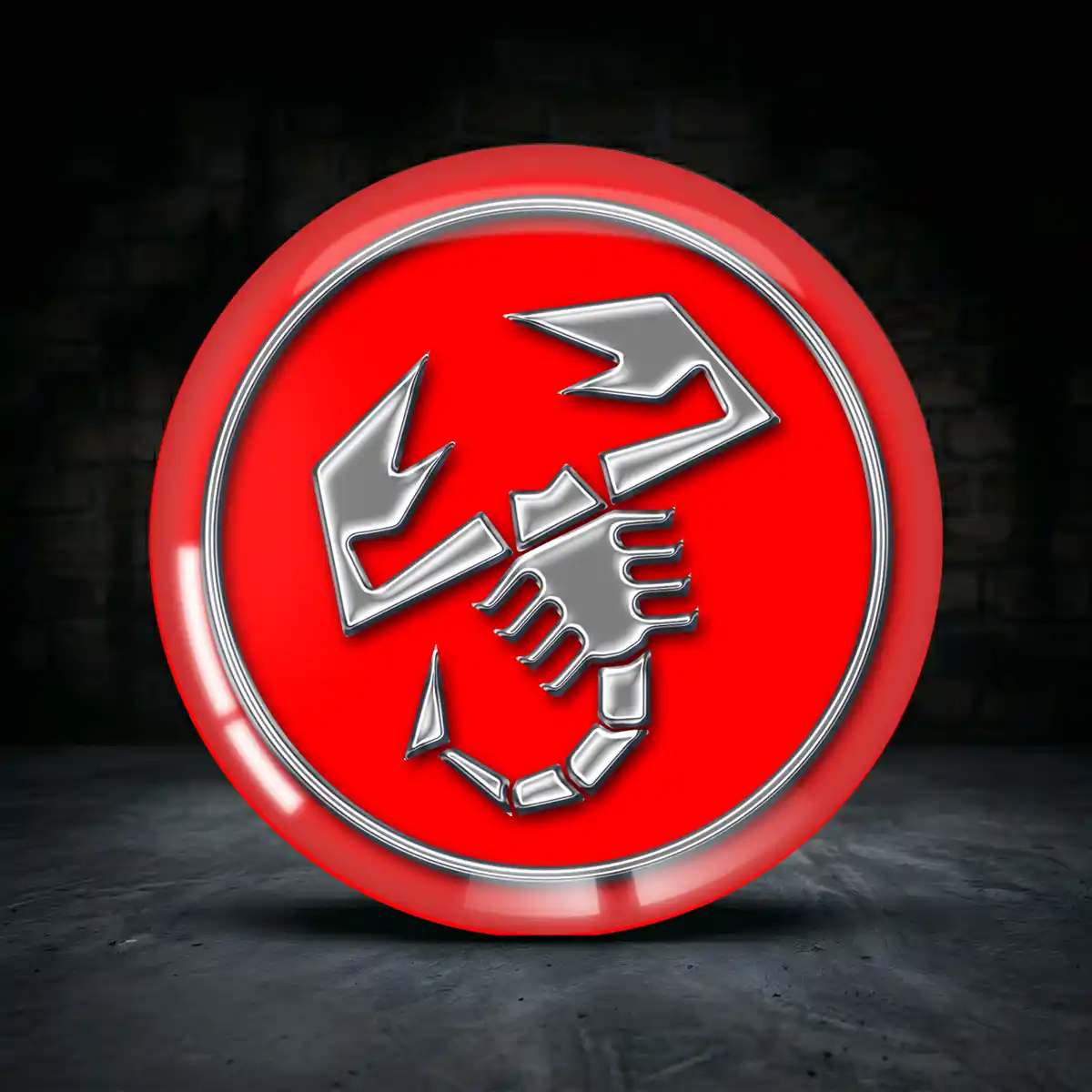 Abarth Aufkleber Radkappen Limitierte Auflage