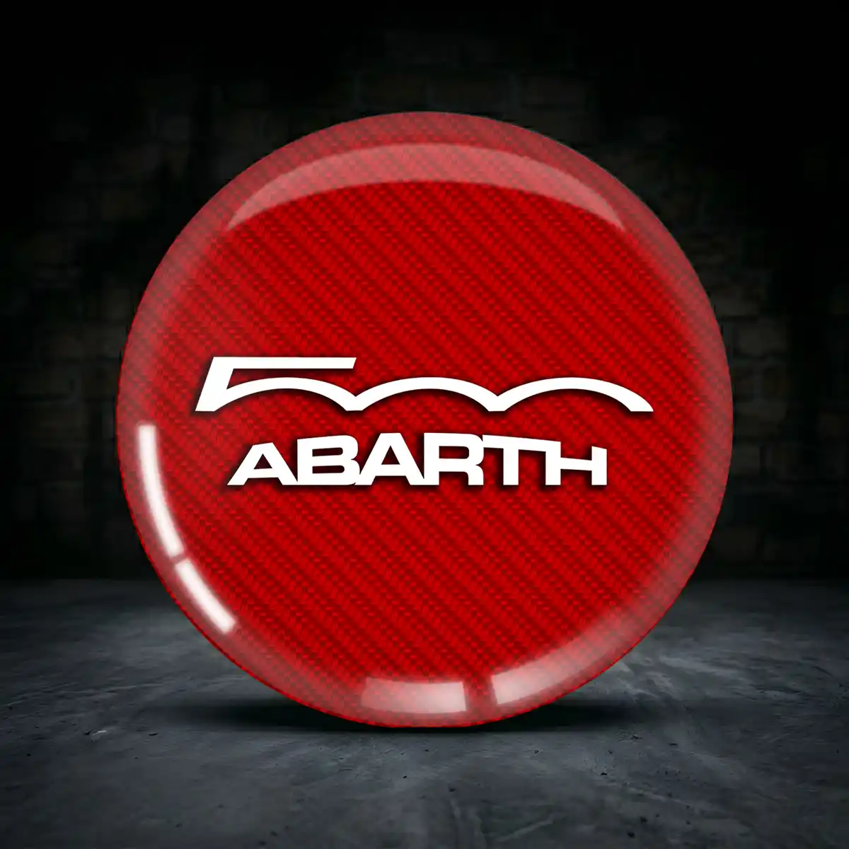Abarth Aufkleber Radkappen Premiumqualität