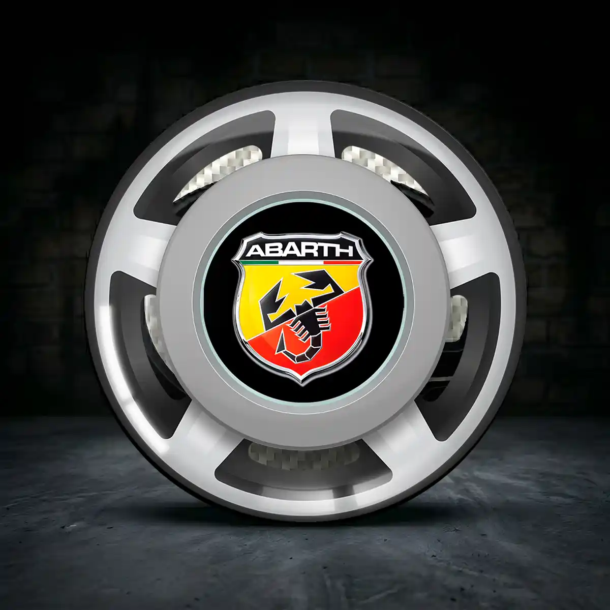 Abarth Aufkleber Silikon Embleme Stilvolles Design