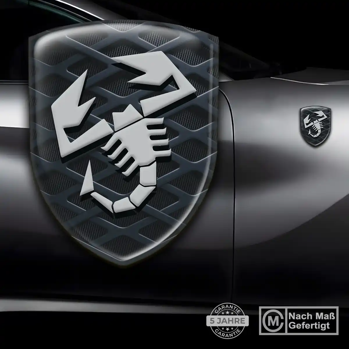 Abarth Aufkleber Wappen Auto Überzeugende Qualität