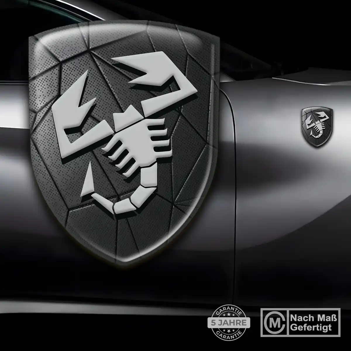 Abarth Aufkleber Wappen Auto Elegantes Design
