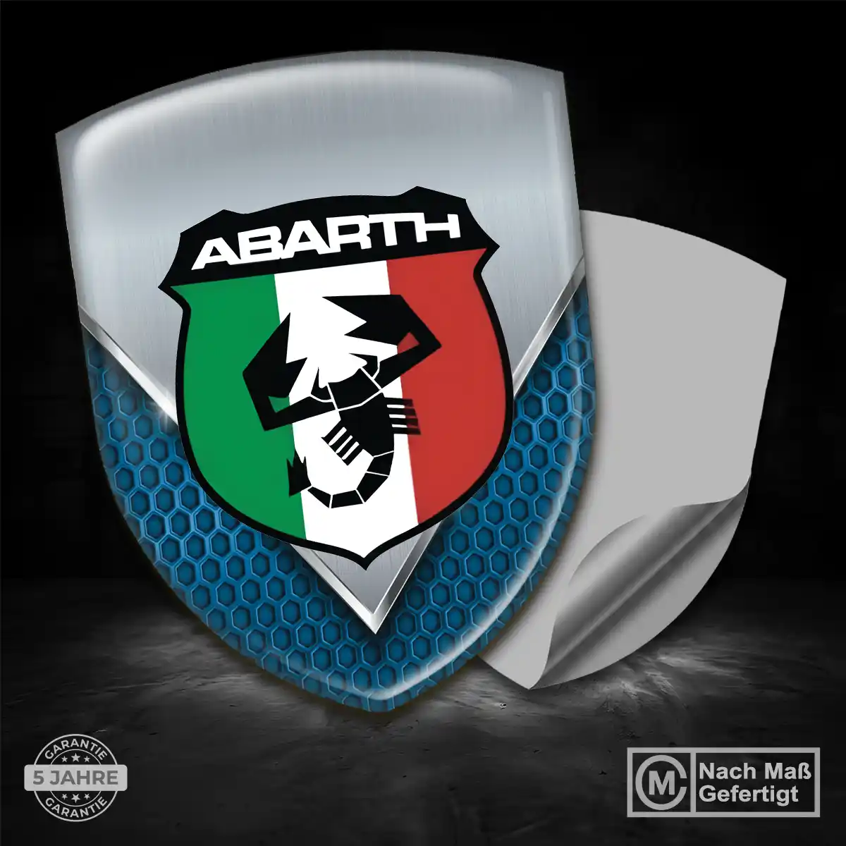 Abarth Aufkleber Wappen Auto Spitzenqualität