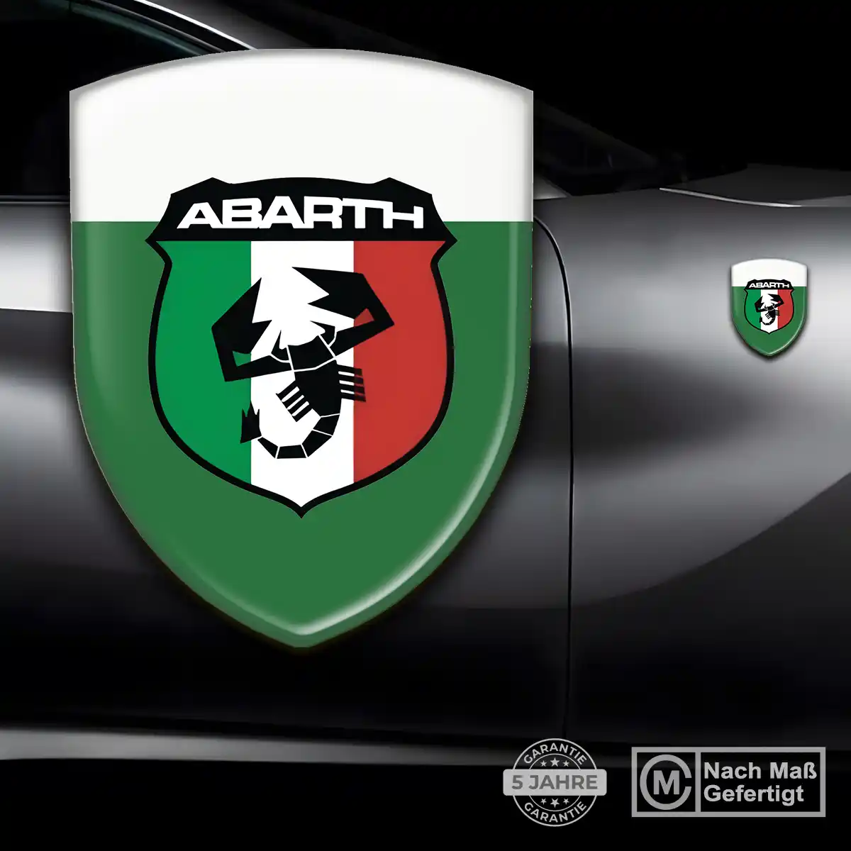 Abarth Aufkleber Wappen Emblem Auto Elegantes Design