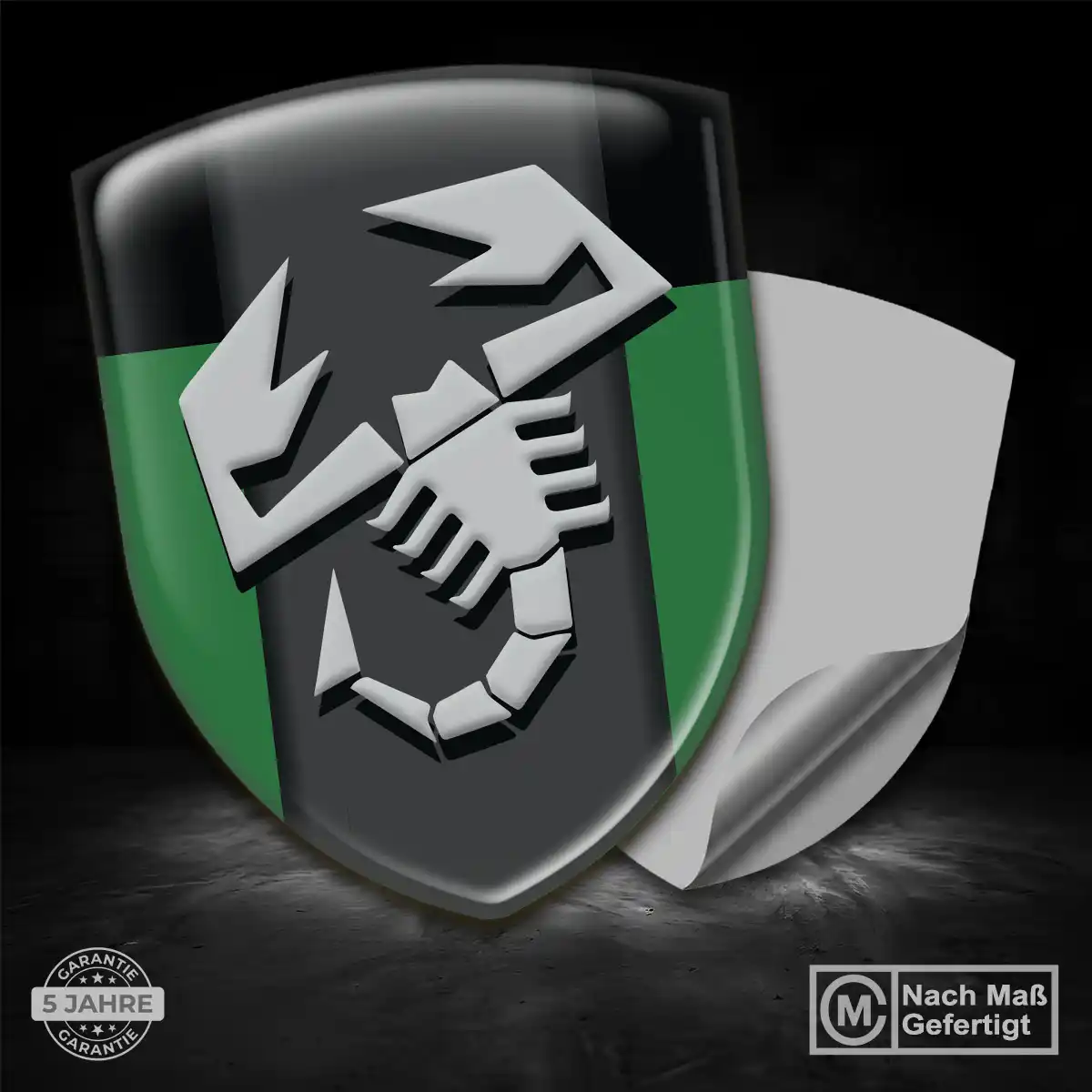 Abarth Aufkleber Wappen Emblem Auto Limitierte Auflage