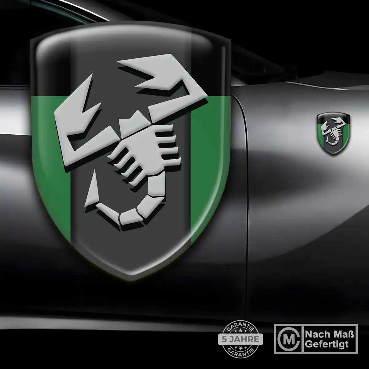 Abarth Aufkleber Wappen Emblem Auto Limitierte Auflage