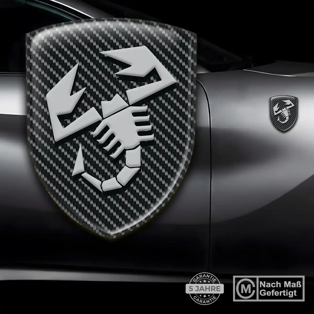 Abarth Aufkleber Wappen Emblem Auto Markenedition