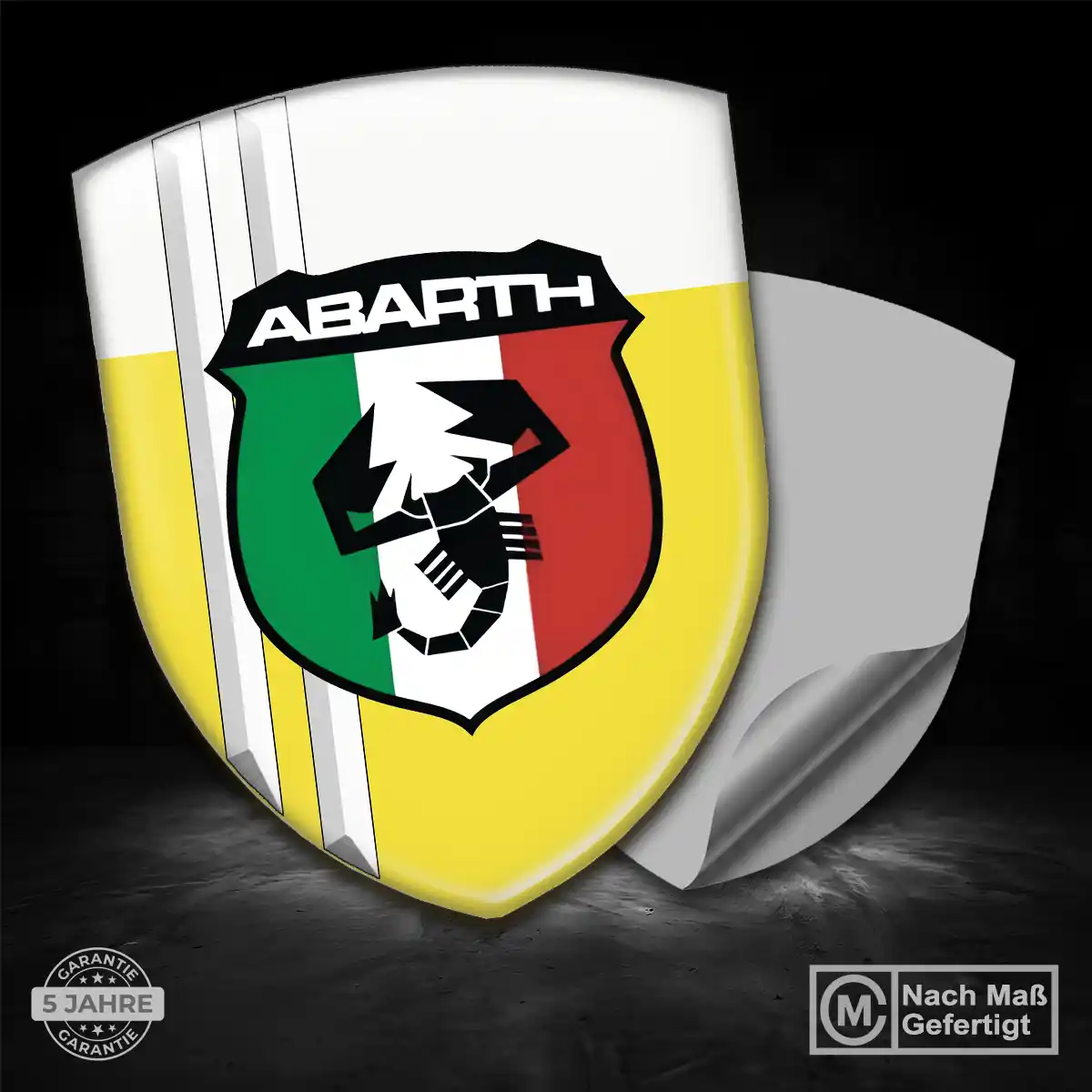 Abarth Aufkleber Wappen Emblem Auto Modernes Design